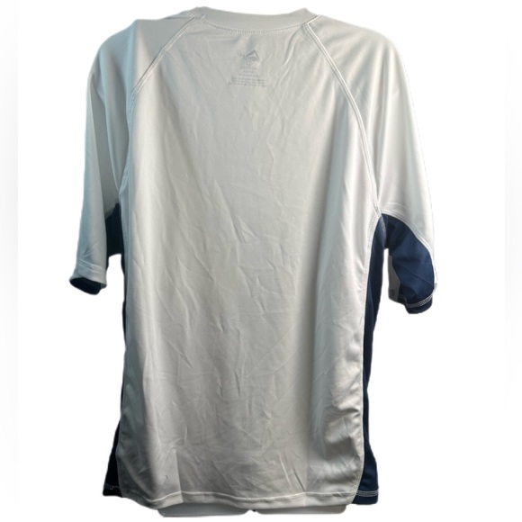 Kanu Surf Men's Short Sleeve UPF 50 Swim Shirt Rash Guard Sun Shirt/size Large - Picture 3 of 8